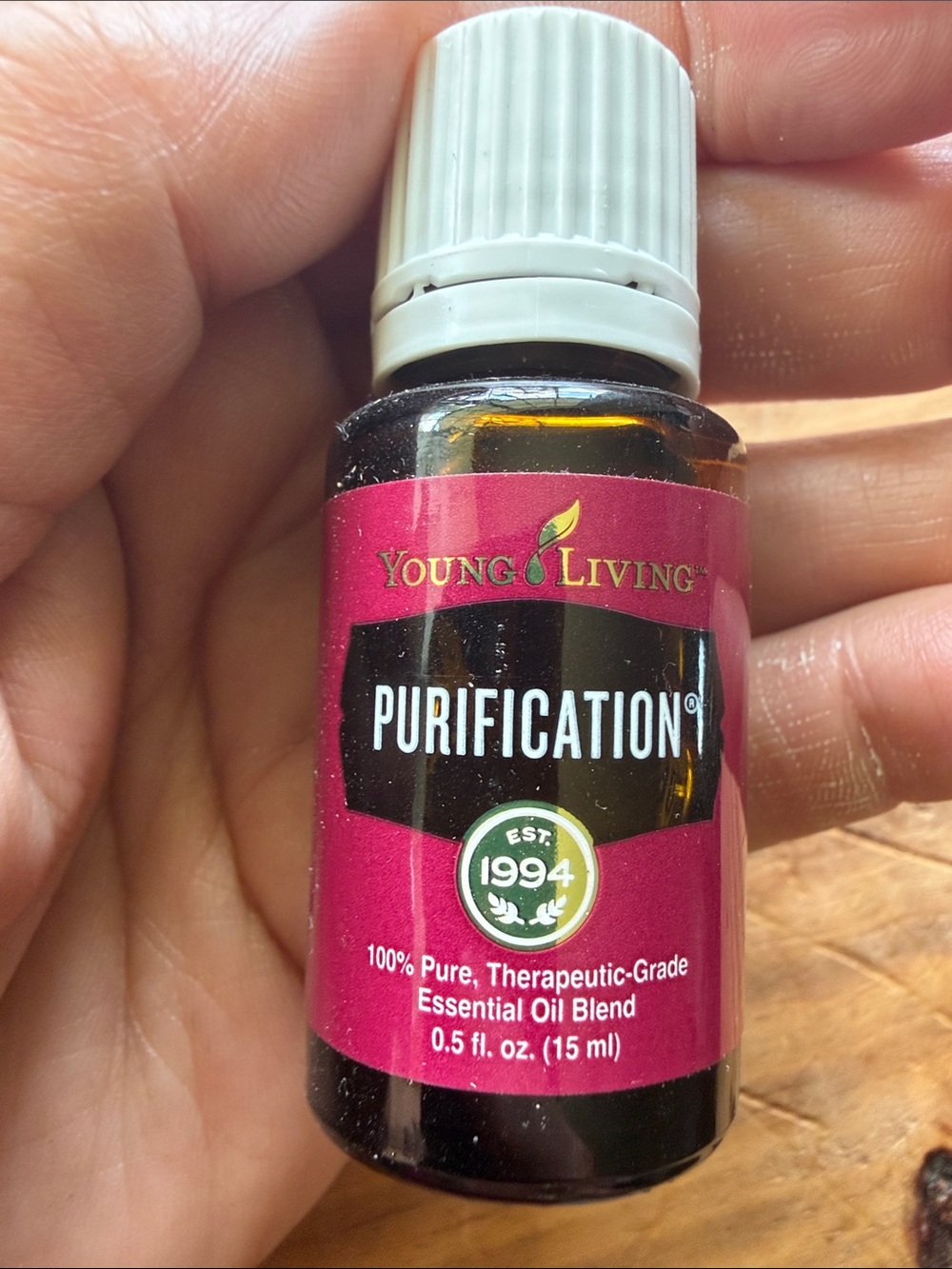 Young Living Purification Essential Oil — Pink Label